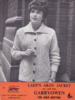 ladies aranjacket knitting pattern